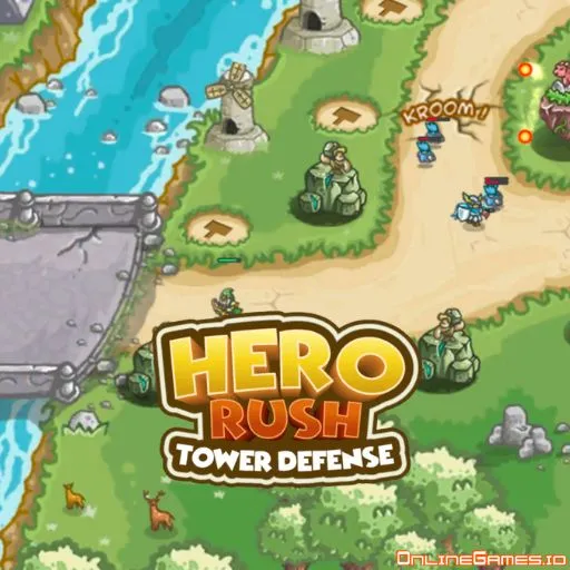 Hero Rush Tower Defense Games Game