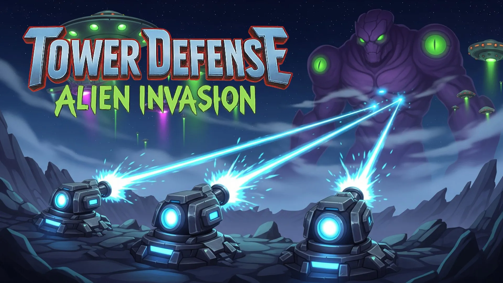 Tower Defense - Alien Invasion Game
